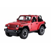 Nuotoliniu būdu valdomas Jeep Wrangler Rubicon 1:14 Rastar, raudonas