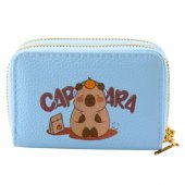 Two-compartment wallet with card compartments Kapybara Blue 12.5 x 8.5