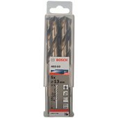 Bosch Metal twist drill HSS-Co, DIN 338, 13.0mm (5 pieces, working le