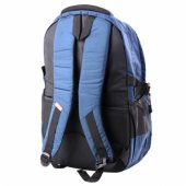 Funkcionalus miesto kuprinė, 9 kišenės, tamsiai mėlyna, 35L, 48cm