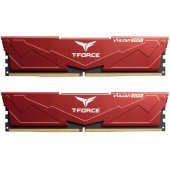 T-Force Vulcan Raudonas 2x16GB DDR5 6400MHz DIMM FLRD532G6400HC40BDC01