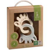 So®pure Sophie la girafe Rubber&Wood Silhouette rings 0+
