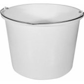 PLASTIKINIS KIBIRAS 12 LITRŲ, BALTAS