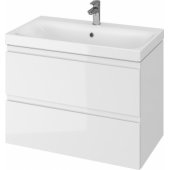 Cersanit Moduo 80 Undermount Washbasin Cabinet White (S929-008)