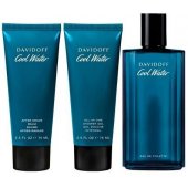 _8432791 Davidoff Cool Water Man Edt 125ml balzamas po skutimosi 75ml dušo gelis 75ml