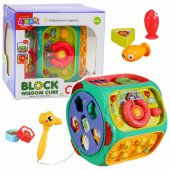 Educational Toy Interactive Cube Multifunctional 8in1