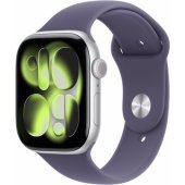 Watch Series 11 Cellular 42mm Silver / Purple Fog Sport Band - M/ L