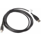 Kabelis USB 2.0 AM-BM 1.8m juodas