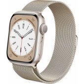 Watch 38/ 40/ 41mm Milano Steel Band Champagner
