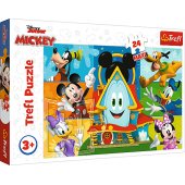 Trefl PUZZLE MAXI 24 Peliukas Mikis ir draugai 14351