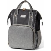 BabyOno Plecak dla mamy / torba do wózka OSLO STYLE black Bab