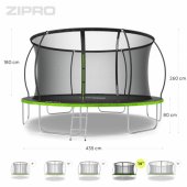 Jump Pro Premium Inner Net 14FT 435cm