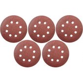 Dedra Abrasive disc 40gr, 125mm, velcro, kpl 5pcs