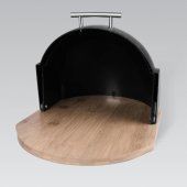 Chlebak Maestro bambusowo-plastikowy (MR-1678G-BLACK )