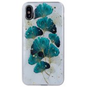 "Gold Glam Case Galaxy A15 4G/ 5G" Leaves