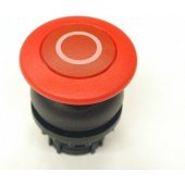 Eaton Mushroom pushbutton red 22mm with self-return with description M