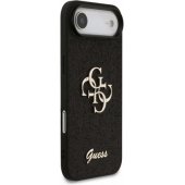 PU Fixed Glitter 4G Metal Logo Case iPhone Air Black