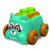 Soft Clemmy Blocks Bucket Dog
