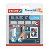 Powerstrips Click 77722 4 vnt.