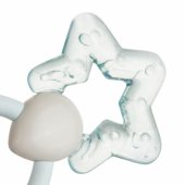 Water Teether with rattle Magic Wand 56/ 152 Blue
