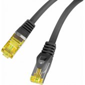 Patchcord S/ FTP Cat.6a LSZH CU 0.5m black