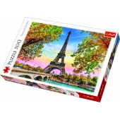 Puzzle 500 pcs. Romantic Paris Trefl 37330