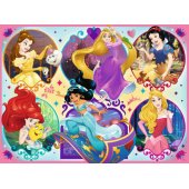 Puzzle 100 pieces - Disney Princesses