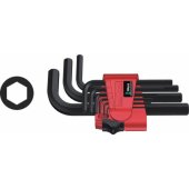 Wera L formos šešiakampių raktų rinkinys 1,5–10 mm, 9 vnt. (05021737001)