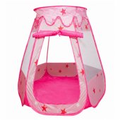Children®s Tent, Dry House, Pool, Garden Room, Stars, Pink