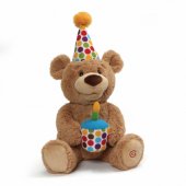 GUND Muzikinis pliušinis žaislas „Happy Birthday“, 43 cm
