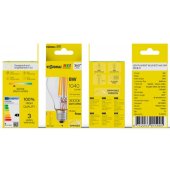 LED lemputė su reguliuojamu šviesos srautu, E27, A60, 8W, 1040lm, 3000K