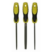 Stanley Ripping files - triangular, flat, round 150mm 3pcs. (2