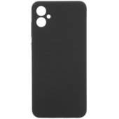 "Premium Soft Touch Silicone Case Galaxy A05", juodas
