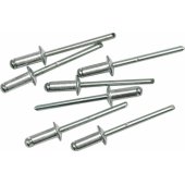 Aluminum rivet set 50pcs. 4.0x8.0 mm.