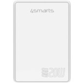 FlatPlug Duos 20W GaN USB-C + USB-A White