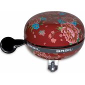 Basil dviračio skambutis BIG BELL BLOOM 80 mm skaisčiai raudonas (BAS-50393)