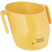 Išmanus atviras puodelis vaikams mokytis gerti, 180ml 12+ 74/ 060 geltonas