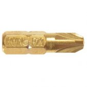 Irwin Pz2 TiN 1/ 4"/ 25mm 2 vnt. Pozidriv tipo antgaliai. 10504402