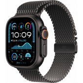 Watch Ultra 2 (2024) 49mm Black Titanium/ Titanium Milanese - L