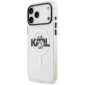 IML Choupette Sketch Logo MagSafe Case iPhone 17 Pro Clear