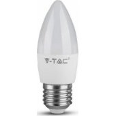 V-TAC LED Bulb 4.5W E27 Candle VT-1821 3000K 470lm