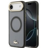 Frosted Finish Gold Logo MagSafe Case iPhone Air Black
