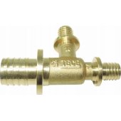 Tece Trójnik redukcyjny mosiężny 25 x 16 x 16mm (760516)