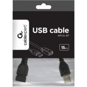 AM į AF 15 cm Juodas CCP-USB2-AMAF-0.15M