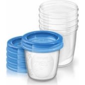 Avent VIA indelis, mėlynas, 5 × 180 ml (AV-000398)