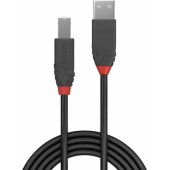 Anthra Line USB-A to USB-B 5m Grey