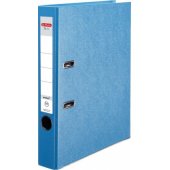 Segregator Herlitz dźwigniowy A4 50mm niebieski (WIKR-071341)