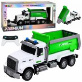 Remote Controlled RC Tipper Truck with Movable Box Green 1:14