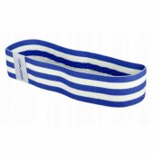 Fitneso ir Crossfit guminė juosta klubams 36x7,6cm tamsiai mėlyna