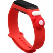 Strap Xmas Xiaomi Mi Band 5 / 6 Glove - Red